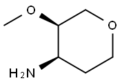 D-erythro-Pentitol, 3-amino-1,5-anhydro-3,4-dideoxy-2-O-methyl- Struktur