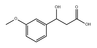 Benzenepropanoic acid, β-hydroxy-3-methoxy-