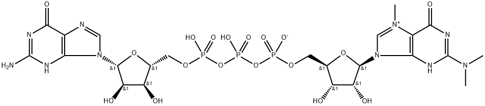 m32.2.7GP3G (Trimethylated Cap Analog) Struktur