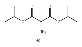 Aminomalonate 1,3-bis(1-methylethyl) ester hydrochloride Struktur