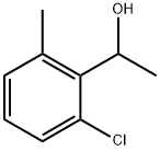 Benzenemethanol, 2-chloro-α,6-dimethyl- Struktur