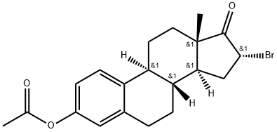 Estra-1,3,5(10)-trien-17-one, 3-(acetyloxy)-16-bromo-, (16α)-