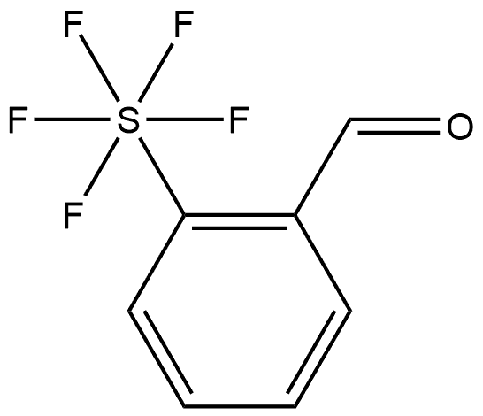 2-(Pentafluorothio)benzaldehyde Struktur