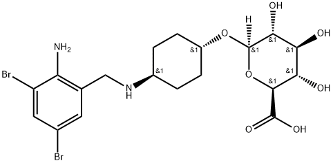 Ambroxol O-glucuronide Struktur