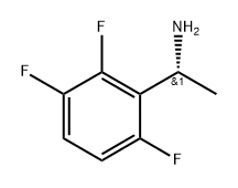 (R)-1-(2,3,6-三氟苯基)乙-1-胺, 1241679-93-5, 結(jié)構(gòu)式