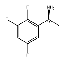 (S)-1-(2,3,5-trifluorophenyl)ethan-1-amine hydrogen chloride Struktur