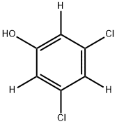 3,5‐DICHLOROPHENOL‐2,4,6‐D3 Struktur