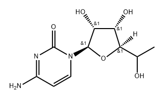 5'-C-Methylcytidine Struktur