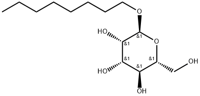 Octyla-D-mannopyranoside Struktur