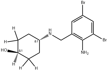 AMbroxol-d5 HCl Struktur