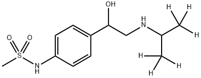 [2H6]-Sotalol Struktur