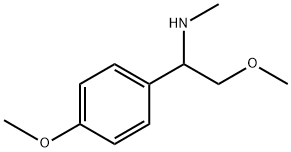 [2-methoxy-1-(4-methoxyphenyl)ethyl](methyl)amine Struktur