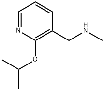 1-(2-isopropoxypyridin-3-yl)-N-methylmethanamine Struktur