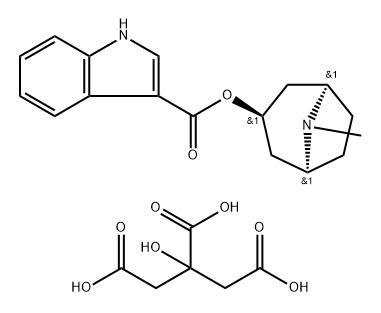 Tropisetron Citrate Struktur