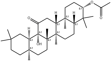 Rubiprasin B Struktur