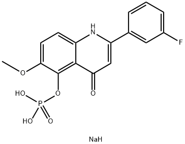 化合物FOSLINANIB SODIUM 結(jié)構(gòu)式