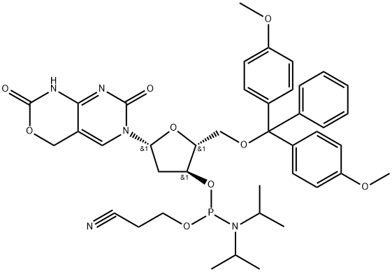 5-Hydroxymethyl-dC Cyclic Carbamate CEP Struktur