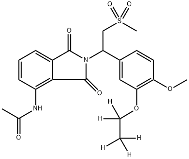 (Rac)-CC-10004 D5 Struktur