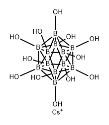 CESIUM DODECAHYDROXYDODECABORATE Struktur