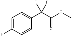 Benzeneacetic acid, α,α,4-trifluoro-, Methyl ester Struktur