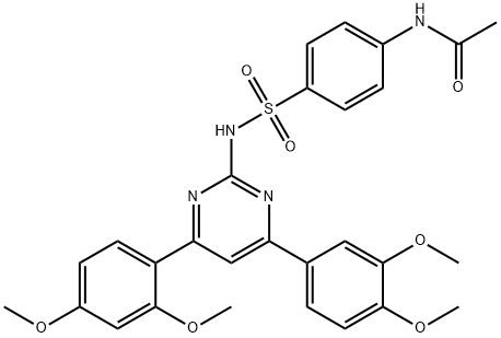 NusB-NusE interaction inhibitor-1 Struktur