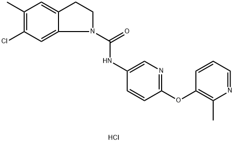 SB 242084 hydrochloride Struktur