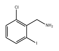 (2-chloro-6-iodophenyl)methanamine Struktur