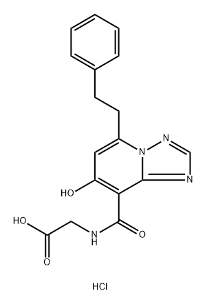 JTZ-951 hydrochloride Struktur