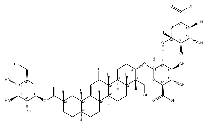 24-Hydroxy-licoricesaponin A3 Struktur