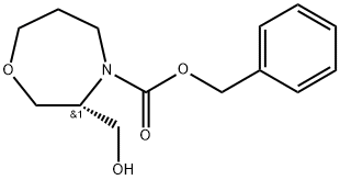 (R)-4-CBZ-3- (HYDROXYMETHYL)-l, 4-OXAZEPANE Struktur