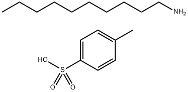 Decaneammonium p-toluenesulfonate Struktur