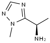 (R)-1-(1-Methyl-1H-1,2,4-triazol-5-yl)ethanamine Struktur