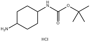 tert-Butyl (4-aminocyclohexyl)carbamate hydrochloride Struktur