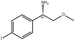 1-(4-iodophenyl)-2-methoxyethanamine Struktur