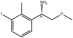 (S)-1-(3-iodo-2-methylphenyl)-2-methoxyethanamine Struktur