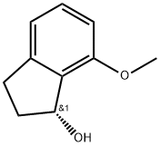 (R)-7-methoxy-2,3-dihydro-1H-inden-1-ol Struktur