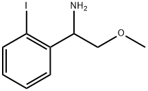 Benzenemethanamine, 2-iodo-α-(methoxymethyl)- Struktur