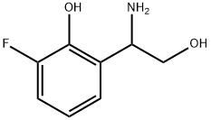 Benzeneethanol, β-amino-3-fluoro-2-hydroxy- Struktur