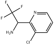 2-Pyridinemethanamine, 3-chloro-α-(trifluoromethyl)- Struktur