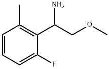 1-(2-fluoro-6-methylphenyl)-2-methoxyethanamine Struktur