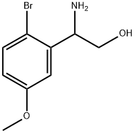 2-amino-2-(2-bromo-5-methoxyphenyl)ethanol Struktur