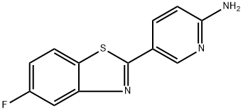 2-Pyridinamine,5-(5-fluoro-2-benzothiazolyl)- Struktur