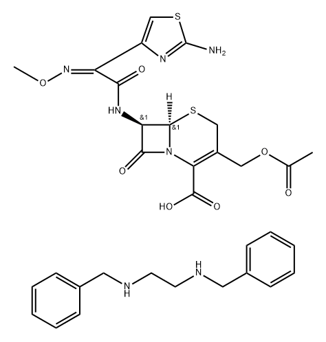 benzathine cefotaxime Struktur