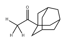 1-(Acetyl-d3)adamantane Struktur