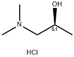 2-Propanol, 1-(dimethylamino)-, hydrochloride (1:1), (2S)- Struktur