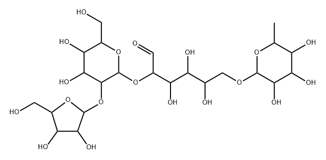 ristotetraose Struktur