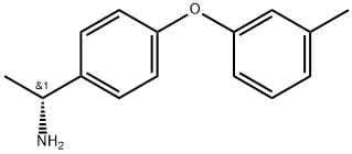 (R)-1-(4-(m-tolyloxy)phenyl)ethan-1-amine Struktur