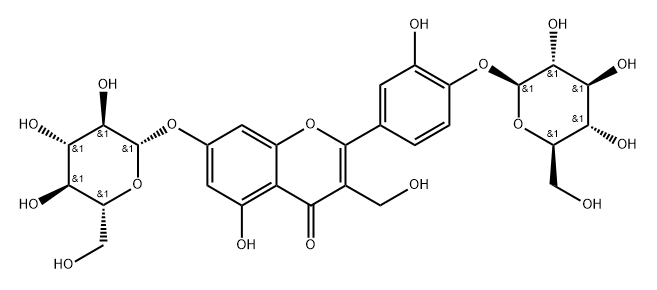 pedunculosumoside F Struktur