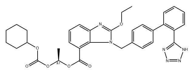 (S)-Candesartan Cilexetil Struktur