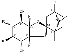 1,2-O-CAMPHANYLIDENE-L-MYO-INOSITOL Struktur